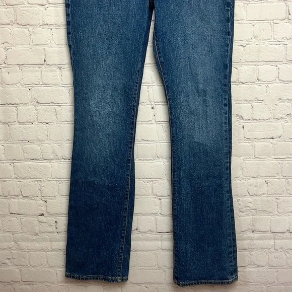 Old Navy High Rise Kicker Boot Cut Jeans - Picture 3 of 13